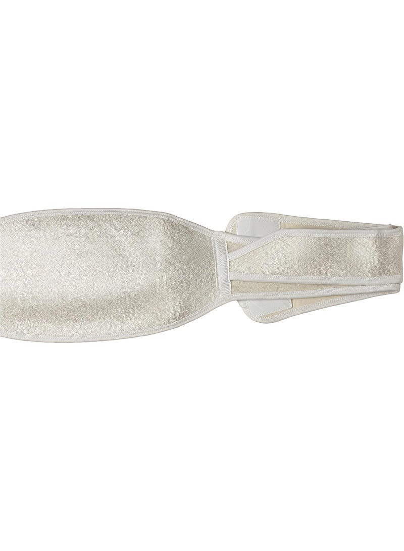 م اكس م حزام دعم الأمومة للحوامل - حزام بطن قابل للتعديل وجيد التهوية لتخفيف آلام الظهر والورك والحوض | دعامة دعم البطن قبل الولادة لراحة ودعم وضعية الجسم - حزام خصر ناعم ومرن للحمل - Image 3