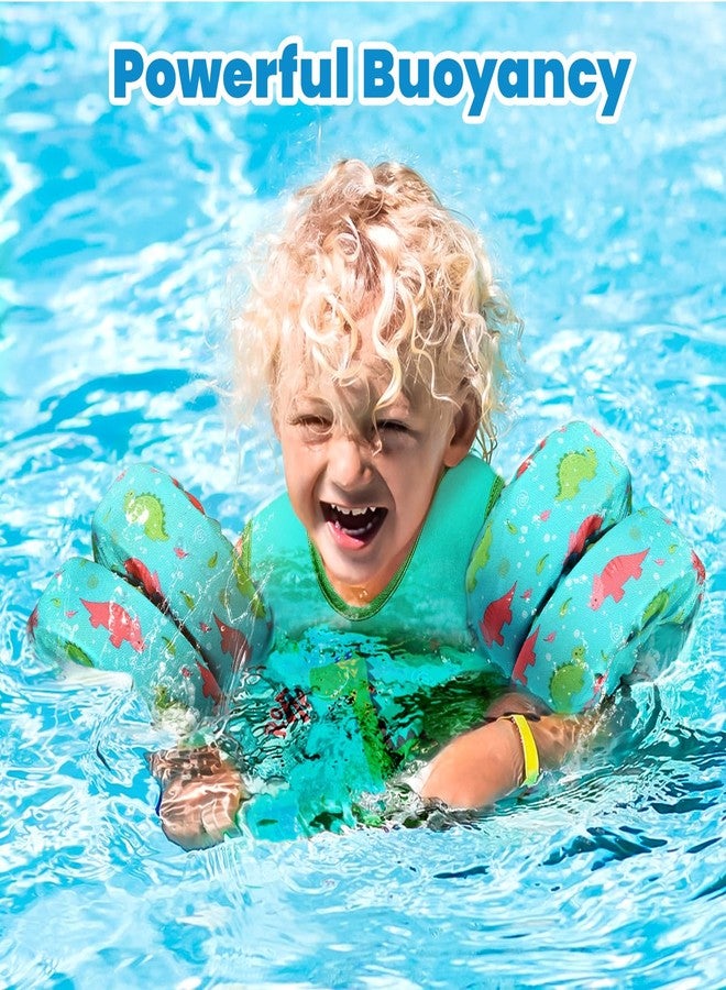 HeySplash Toddler Swim Vest, Toddler Floaties Fit 13-30 Lbs, Puddle Kids Jumper with Adjustable Strap, Pool Float Jacket Arm Floaties Baby Floatie Water Wing, Pool Sea Swimming Aid - Image 4