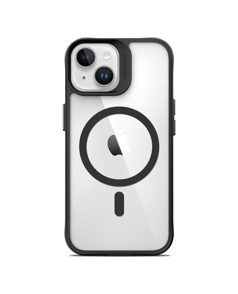 Daily Objects غطاء بولي كربونات لجهاز آيفون 15 متوافق مع شحن ماج-سيف اللاسلكي، غطاء خلفي شفاف رفيع مضاد للصدمات - Image 3
