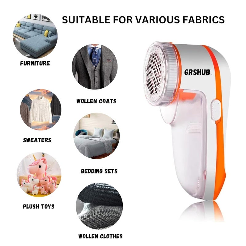 GRS HUB GRS HUB Nova Lint Remover for Clothes Fabric Shaver and Dust Remover 1 Year Warranty Best Lint Shaver for Clothes - Image 4