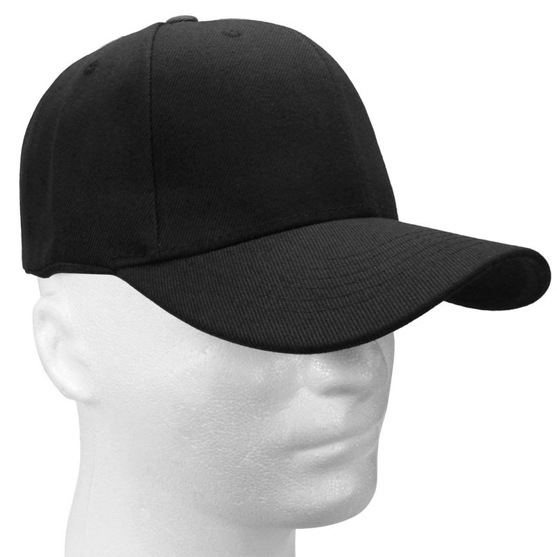 Falari Baseball Cap Adjustable Size for Running Workouts and Outdoor Activities All Seasons (1pc Black) - Image 5
