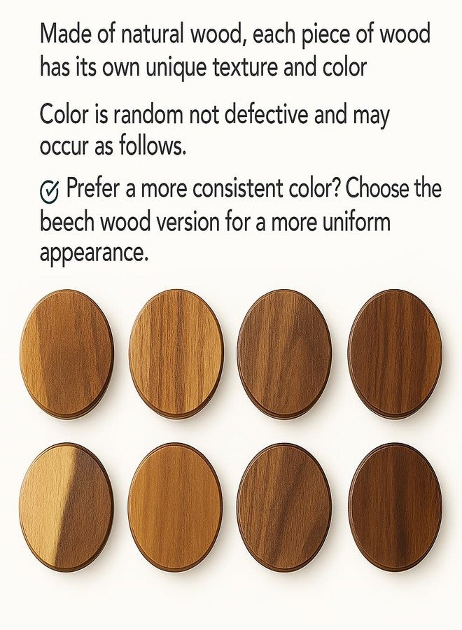 AceList 3-Pack Round Floating Shelves for Wall Decor, 6'' Diameter Acacia Wood Floating Shelf, Cup Plant Wall Shelves for Bedroom, Bedroom, Living Room, Bathroom, Kitchen, Western Decor - Image 2