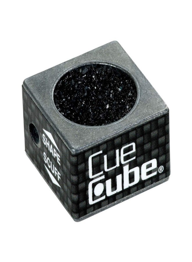 Cue Cube Pool Billiard Cue TIP Tool 2 in 1 Shaper Scuffer Nickel or Dime Radius Choose Your Color Dime (.353") - Image 1