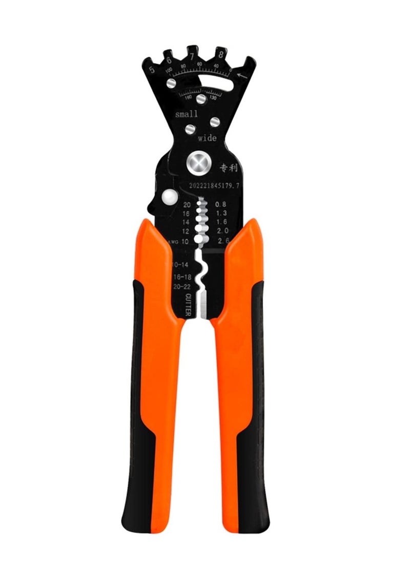 SYOSI - Wire Stripper, Multifunctional Cable Stripper, Wire Cutter, Wire Crimper, Professional Automatic Wire Stripping Pliers Tool for Wire Stripping/ Cutting/ Crimping/ Winding, Wrench Tool - Image 1