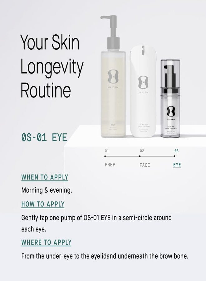 oneskin EYE OS-01 Peptide Skin Longevity Eye Cream - Improves Hydration and Firmness, For All Skin Types Including Sensitive - Image 5