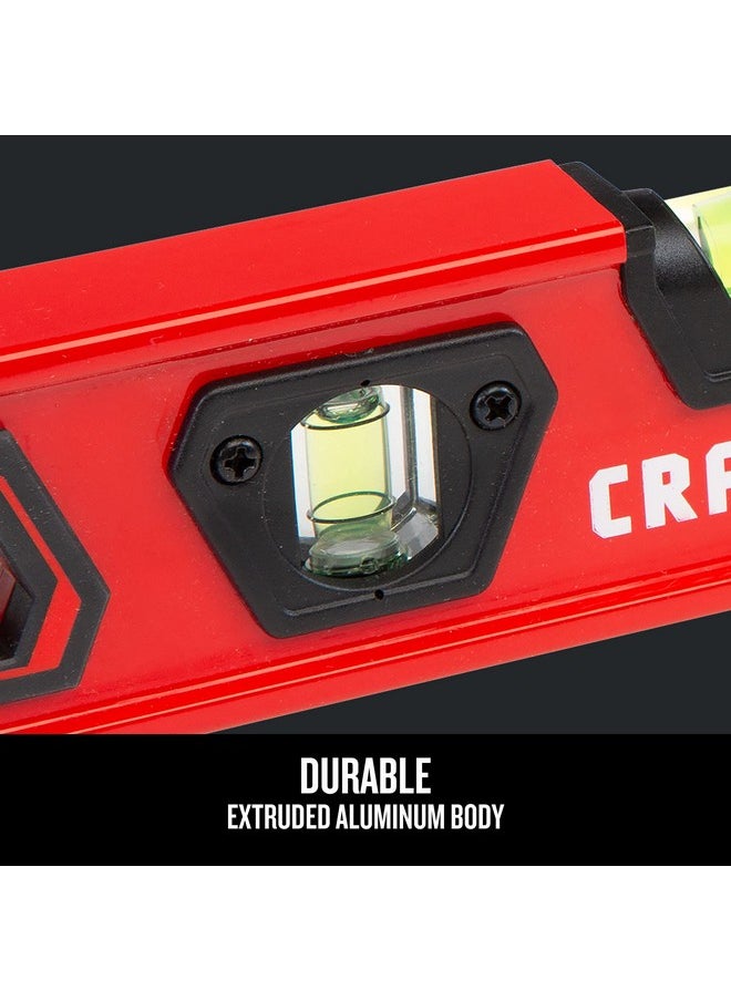 CRAFTSMAN - CRAFTSMAN Torpedo Level, 9 Inch, With Shock Absorbing End Caps (CMHT82390) - Image 1