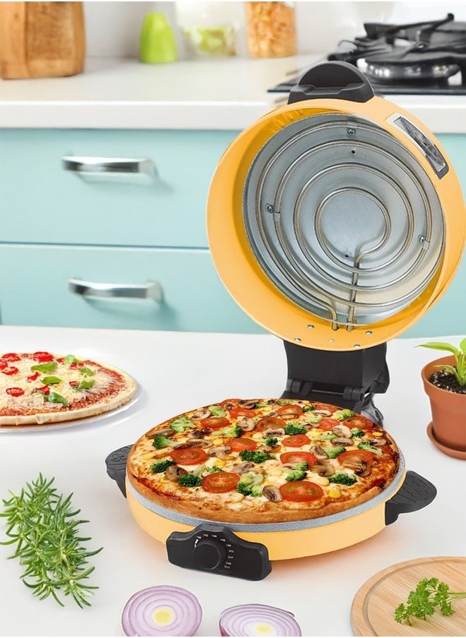 TOSCANA U - The electric Arabic bread and pizza maker is equipped with a granite cooking surface and high heat with a power of 1800 watts - Image 1