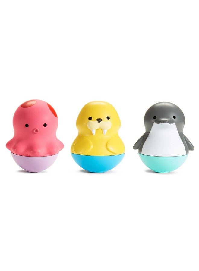 Munchkin لعبة استحمام مunchkin® بدون قالب للأطفال والرضع، 6+ أشهر، دولفين/فقمة/أخطبوط - Image 1