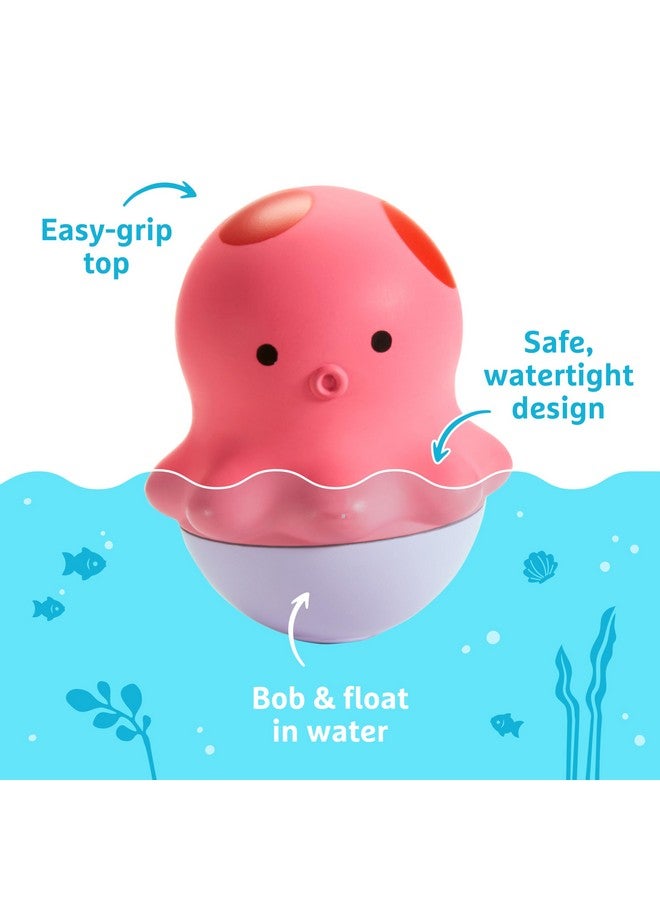 Munchkin لعبة استحمام مunchkin® بدون قالب للأطفال والرضع، 6+ أشهر، دولفين/فقمة/أخطبوط - Image 3