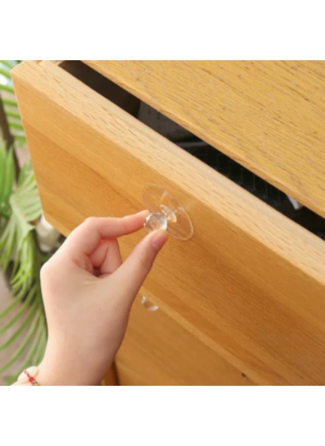 Transparent Cabinet & Drawer Handle – Strong Adhesive Replacement for Kitchen & Bedroom  - Image 2