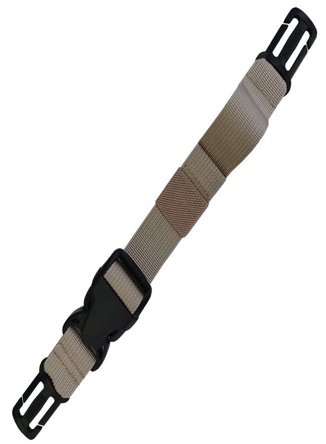 HDHYK Adjustable Backpack Chest Strap Nylon 1 Inch Webbingï¼ŒSternum Straps for Backpackï¼ˆKhakiï¼‰ - Image 1