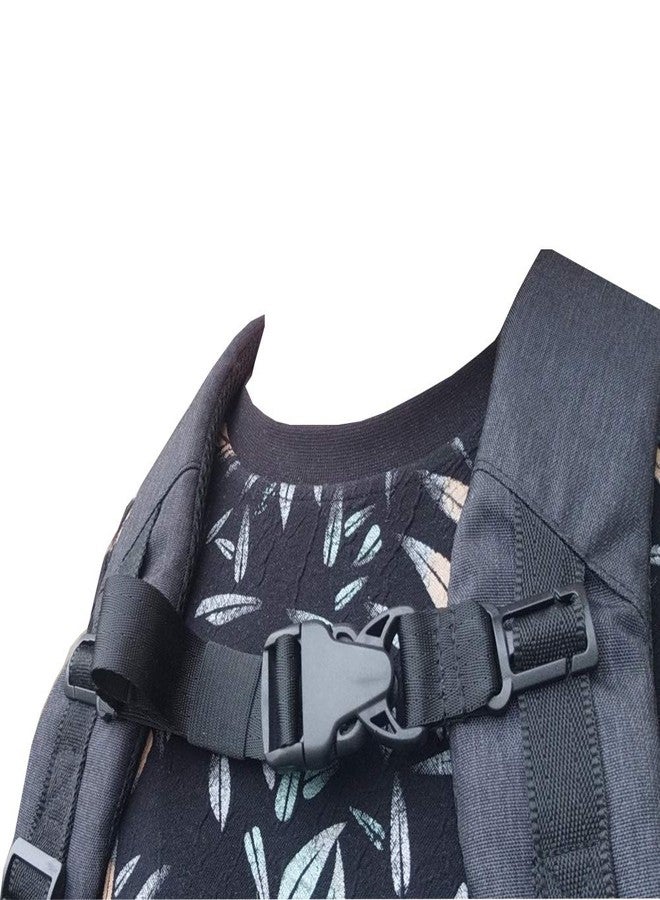 HDHYK Adjustable Backpack Chest Strap Nylon 1 Inch Webbingï¼ŒSternum Straps for Backpackï¼ˆKhakiï¼‰ - Image 3