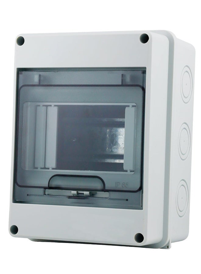 Waterproof Circuit Breaker Distribution Box with Rail Outdoor Power Distribution Protection Box Suitable for Miniature Circuit Breakers - Image 1