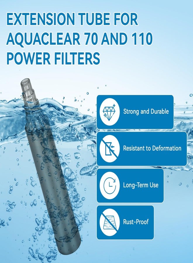 Magluv Filter Intake Extension Tube Repalcement for AquaClear Extension Tube for 70, 110 Power Filters Aquaclear Aquarium Filter Parts - Image 5