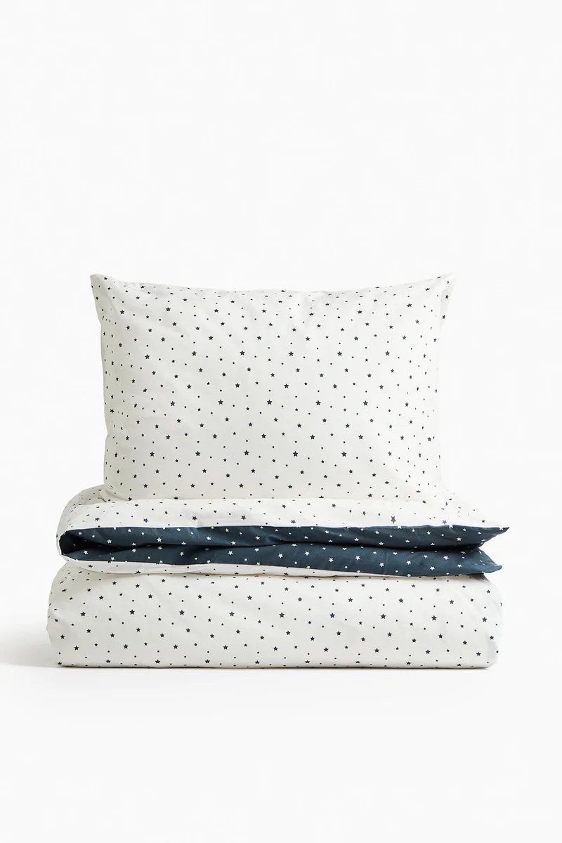 H&M Single reversible duvet cover set