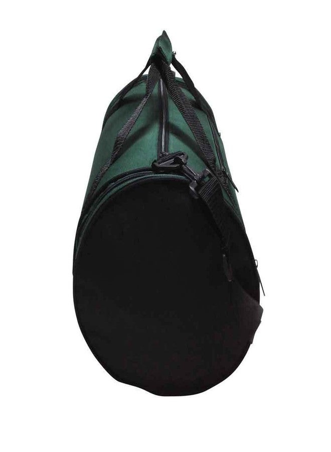 ImpecGear Round Roll Bag, Gym Carry-On Bag, Sports Dufffel Duffle, Travel Bag (Green) - Image 4