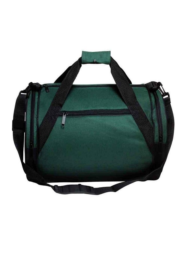 ImpecGear Round Roll Bag, Gym Carry-On Bag, Sports Dufffel Duffle, Travel Bag (Green) - Image 1