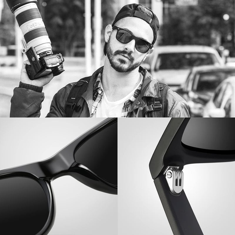 Joopin Square Sunglasses Men Women Polarized UV Protection Classic Trendy Lightweight Designer Sun Glasses for Driving Fishing Hiking Golf - Image 4