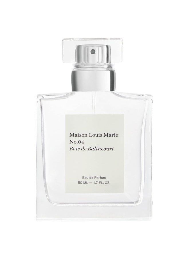 Maison Louis Marie - No.04 Bois de Balincourt Natural Eau de Parfum Spray | Luxury Clean Beauty + Non-Toxic Fragrance (1.7 fl oz | 50 ml) - Image 1