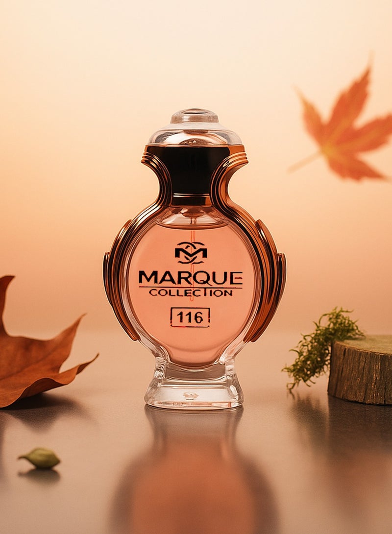 MARQUE COLLECTION Vanilla Perfume for Women | Marque Collection No. 116 | Long Lasting Perfume for Women with Salty, Floral & Amber Notes EDP 25ml - Image 2