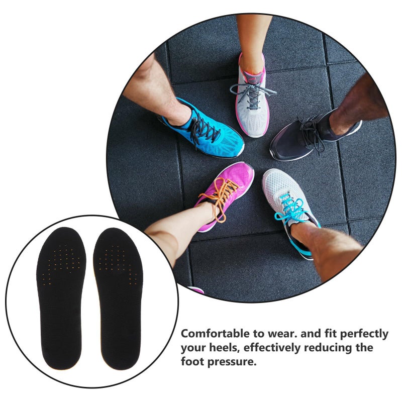 Height Increase Insoles 1.5cm Cushion Sweat Absorption Odor Resistant Unisex Shoe Pads - Image 4