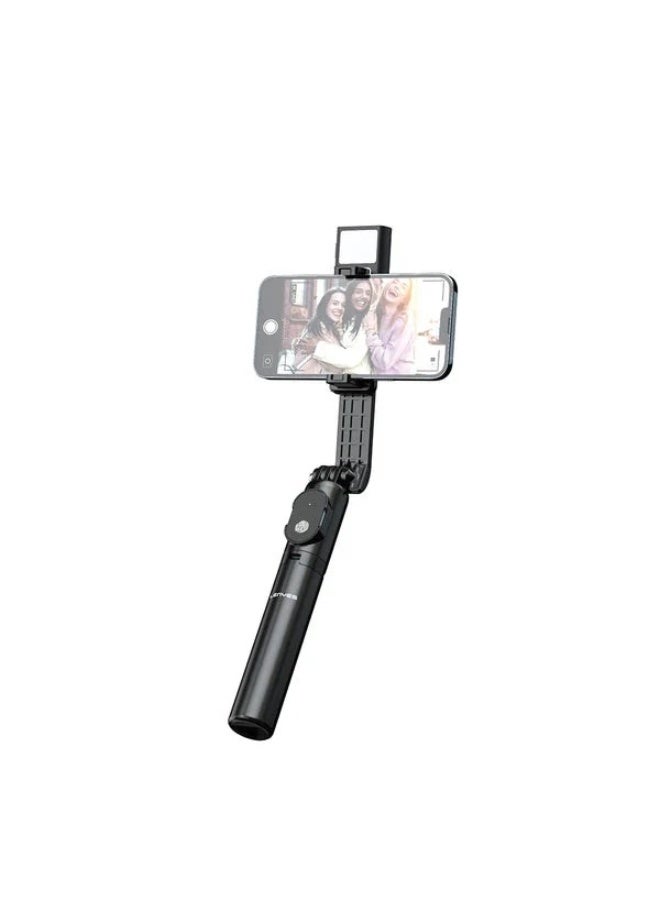 Lenyes LPH101 Tripod Selfie Stick with Integrated Ring Light - Bluetooth Remote Control - Image 1