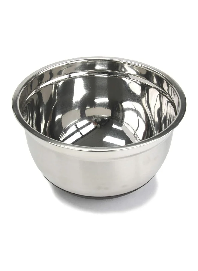 Chef Craft Non-Skid Stainless Steel Mixing Bowl Silver 4.73 L 21603