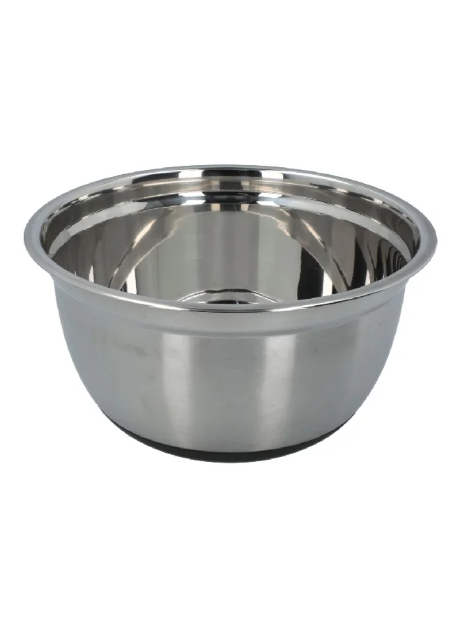 Chef Craft Non-Skid Stainless Steel Mixing Bowl Silver 4.73 L 21603