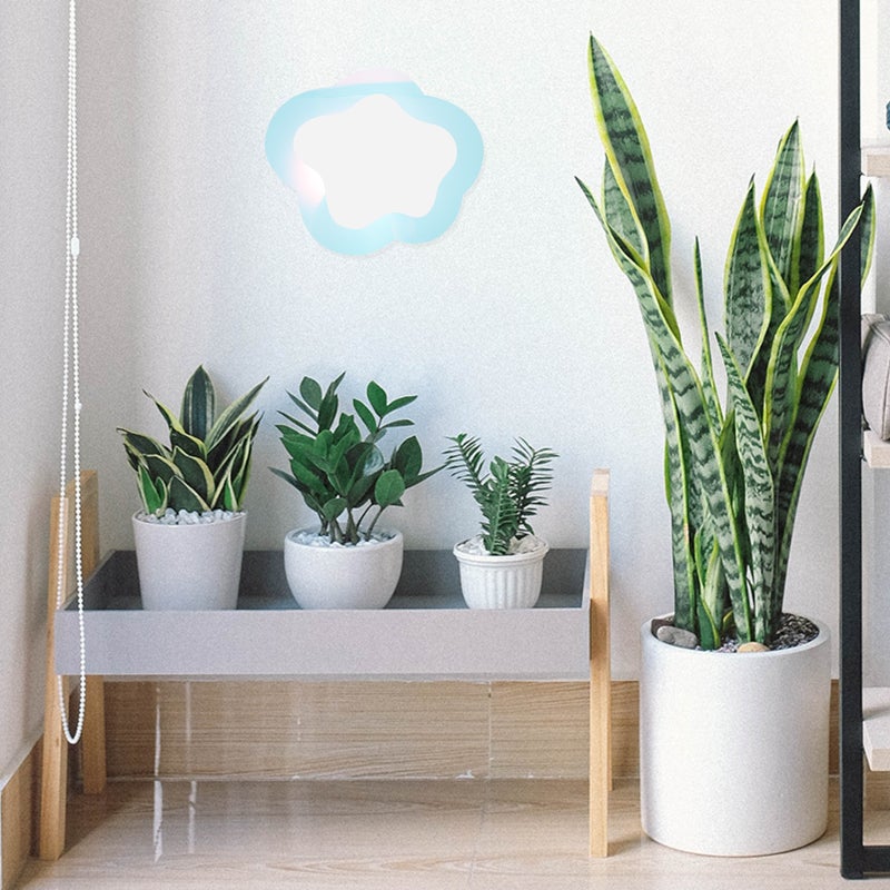 🏠 مرآة حائط بأشكال من الأكريليك ملونة 2 قطع - Image 2