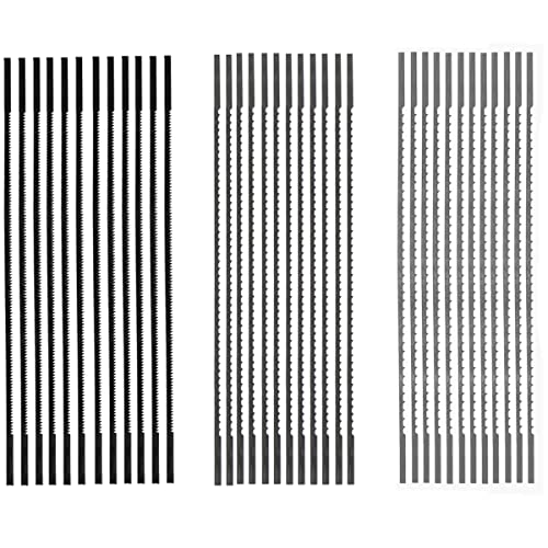 FOXBC 5 Inch Plain End Scroll Saw Blade Set, 36 Pack (28TPI, 12 TPI, 10TPI) - Image 4