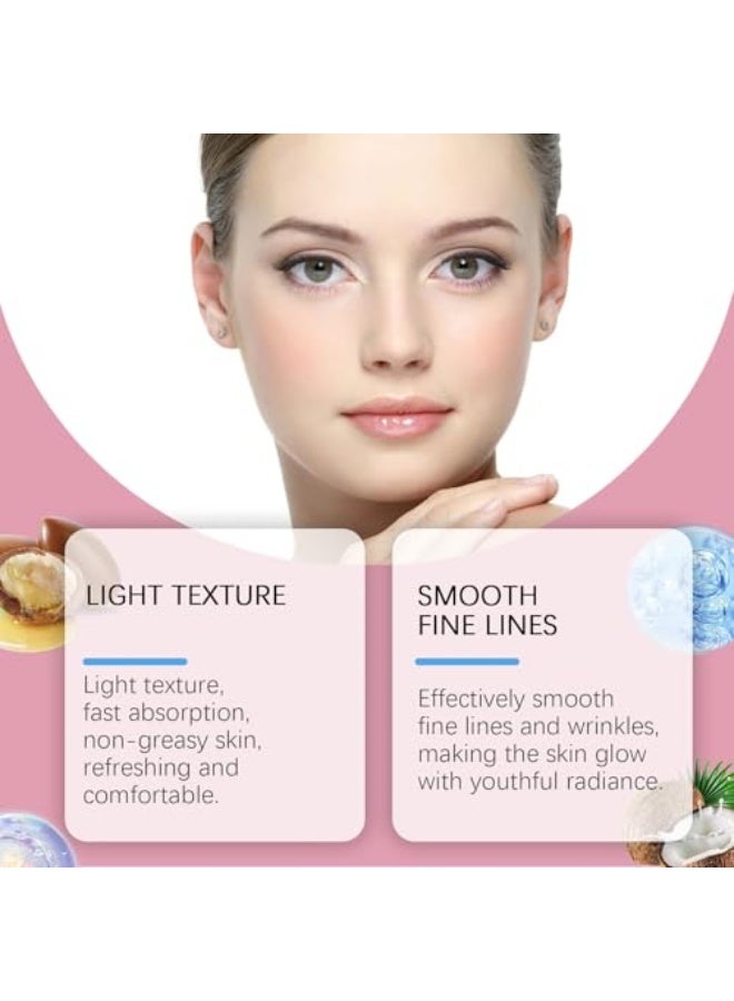 Polypeptide Collagen Elastic Essence Cream, Micro-Molecular Collagen Anti-Wrinkle Lotion, Anti-Wrinkles Lifting and Firming Essence, Moistening Firming Up Cream for Face, Tightening Sagging Skin (1) - Image 3