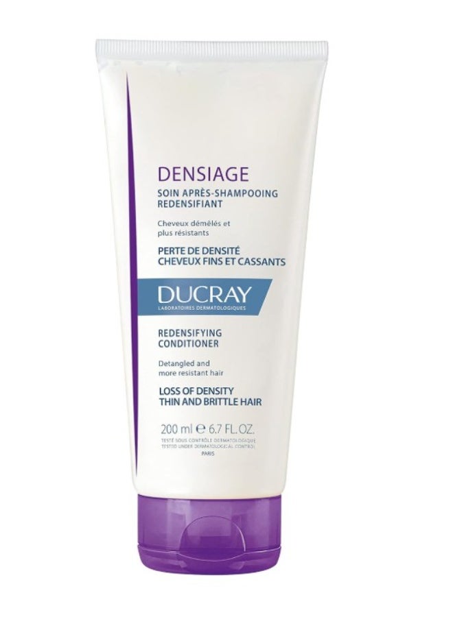 Ducray Densiage Redensifying Conditioner 200ml – Anti-Aging Care for Fine & Thinning Hair - Image 2