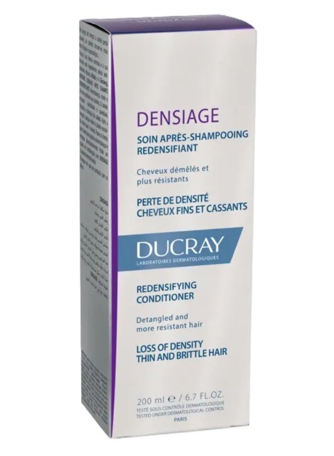Ducray Densiage Redensifying Conditioner 200ml – Anti-Aging Care for Fine & Thinning Hair - Image 1