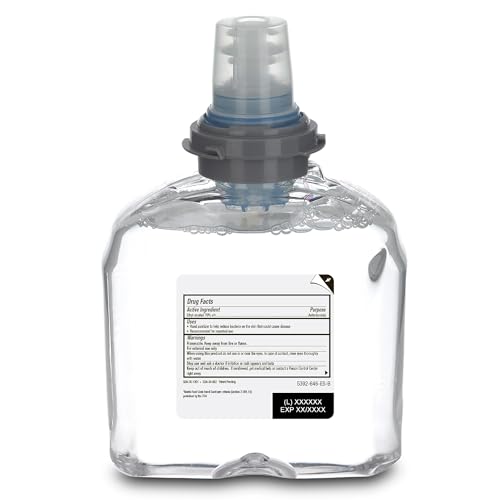 Purell Advanced Hand Sanitizer Foam, Clean Scent, 1200 mL Hand Sanitizer Foam Refill for Purell TFX Touch-Free Dispenser (Pack of 2) - 5392-02 - Image 2