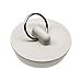 Danco 35979B 1-5/8-Inch Rubber Drain Stopper, White, 1 per Bag - Image 2