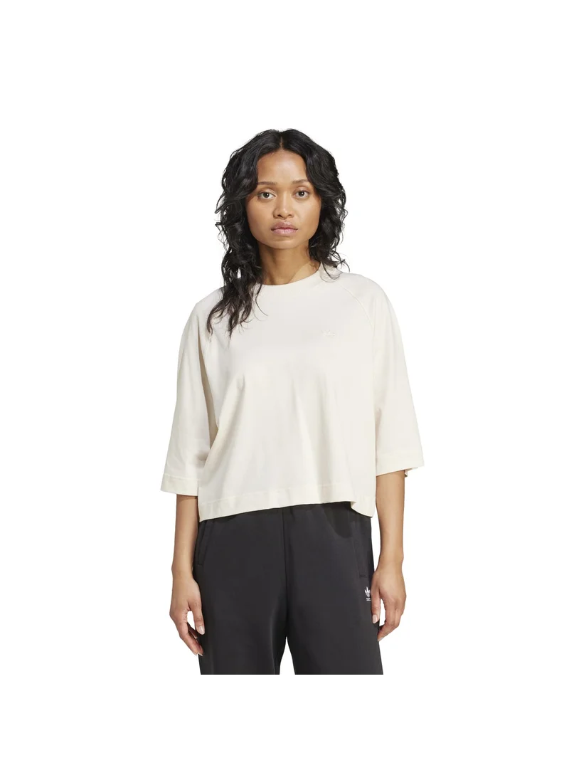 Adidas adidas P ESS T-SHIRT White Originals Women T-SHIRTS