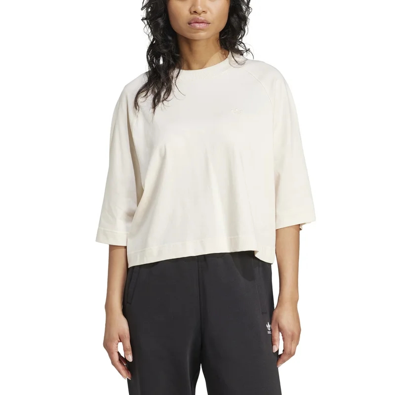 Adidas adidas P ESS T-SHIRT White Originals Women T-SHIRTS
