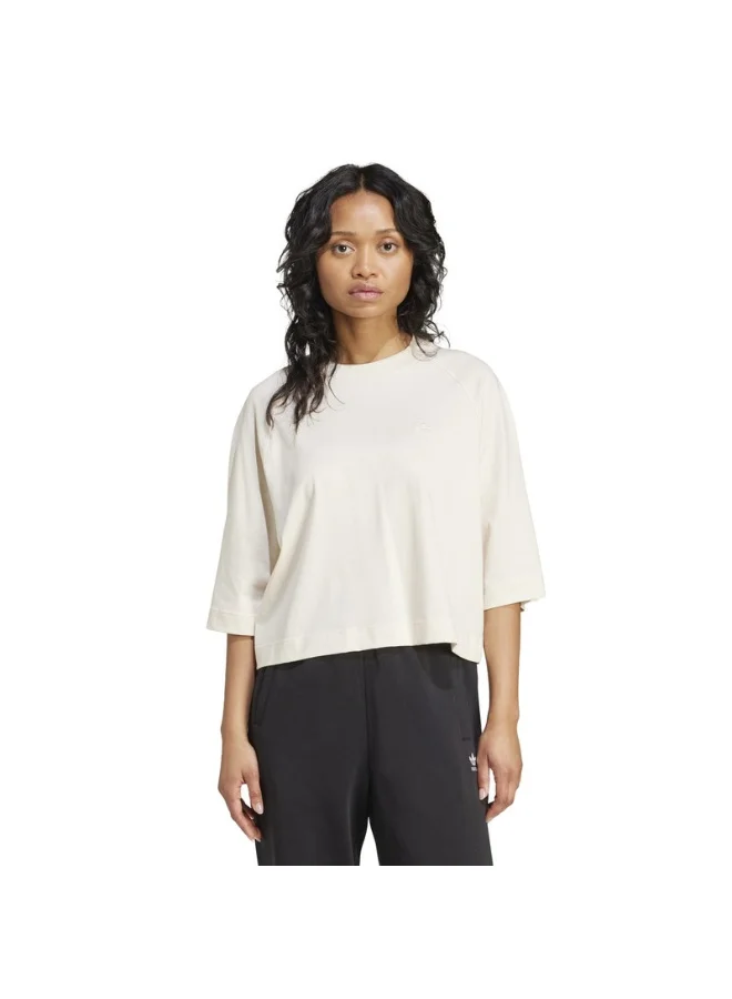 Adidas adidas P ESS T-SHIRT White Originals Women T-SHIRTS