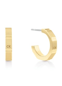 CALVIN KLEIN CALVIN KLEIN JEWELRY ESSENTIALS SHAPES UNISEXS HOOPS - 35000403  - Image 1