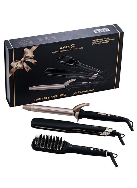 Deraah Triple Waves styling kit with box