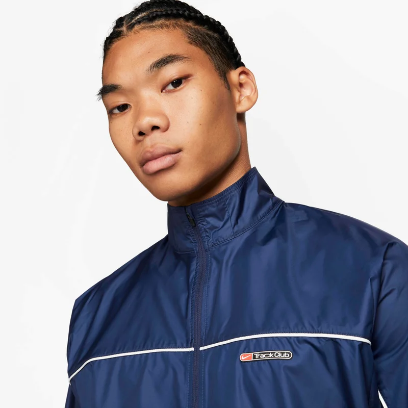 Nike Blue Men's Track Club Storm-FIT Running Jacket for Men | Best Price UAE