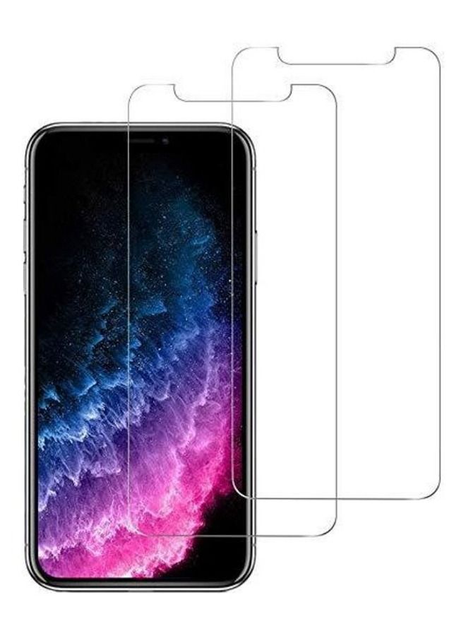 Pack Of 2 Tempered Glass Screen Protector For Apple iPhone XS Max/11 Pro Max Clear - Image 3