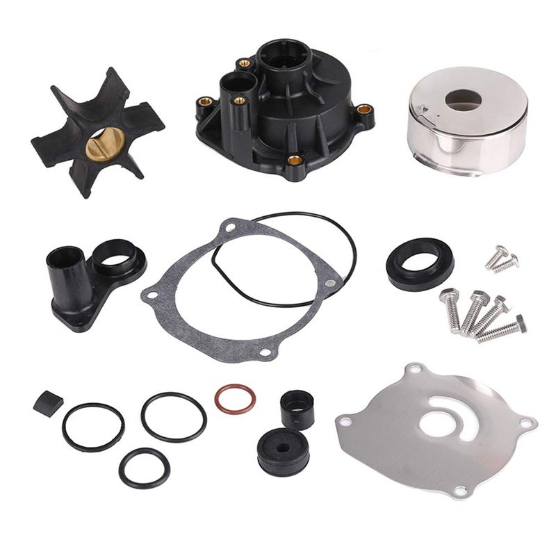 5001594 Water Pump Repair Kit with Housing for Johnson Evinrude V4 V6 V8 85300HP Outboard Motor Parts  Replace 5001594 395060 390768 Sierra 183392