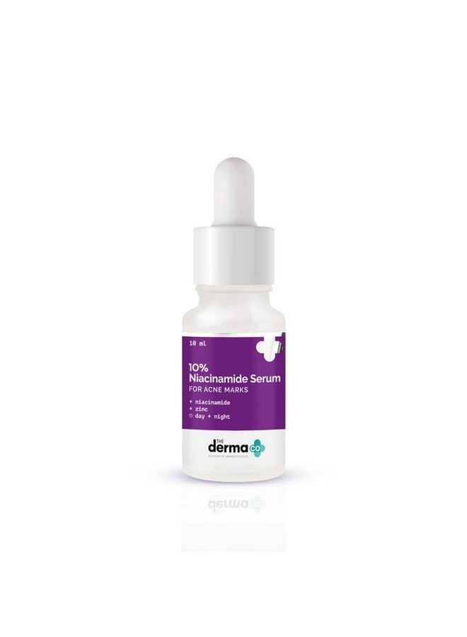 THE derma Co 10% Niacinamide Face Serum For Acne Marks & Acne Prone Skin For Unisex 10Ml (Dermaco)  - Image 1
