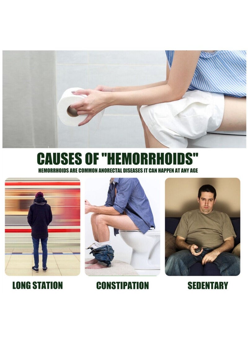 EELHOE Hemorrhoid Spray Hemorrhoid & Fissure Ointment Relief From Pain Burning Itching Reduces Swelling Bleeding Repairs & Heals For Unisex 30ml  - Image 3