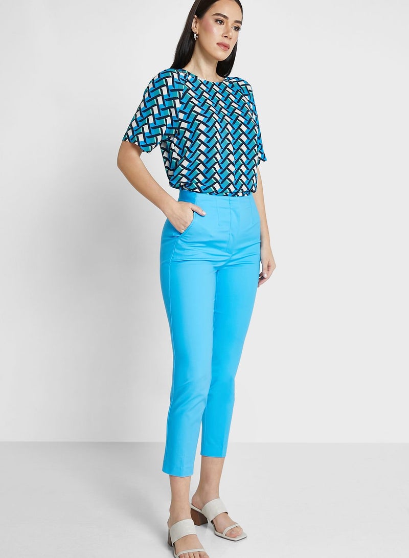 ماركس وسبنسر بنطال قطن سلم فت بطول الكاحل - Image 1