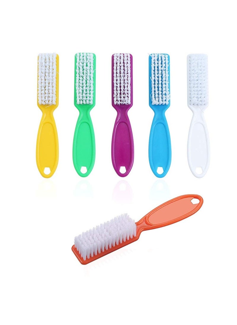 Goolsky 6 Pcs Handle Grip Nail Brush, Nail Cleaning Brushes for Toes and Fingernail  - Image 1