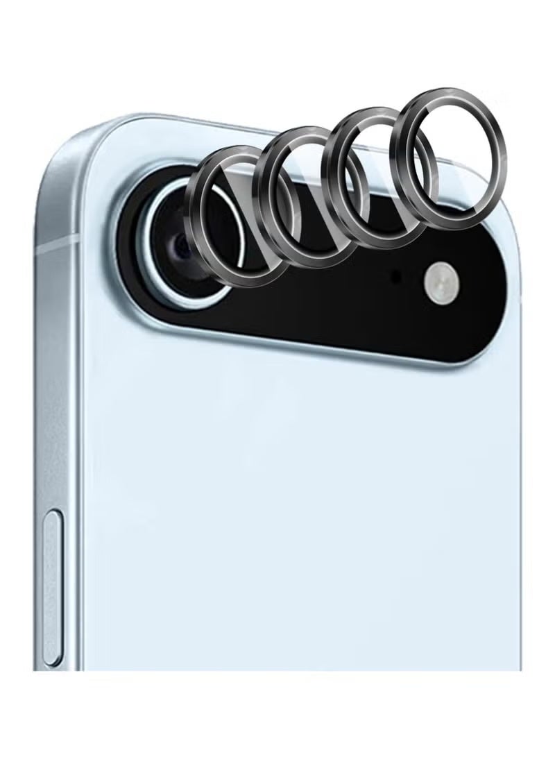 ELTRAZONE 4 Pack Camera Lens Protector for iPhone Air, 9H Hardness Tempered Glass Film with Night Shooting Mode, Scratch Resistant, Anti-Fingerprint, HD Clear Protection - Image 1