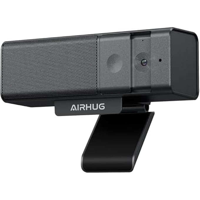 rayihni 3 IN 1 WEBCAM - 1080P WEBCAM WITH MICROPHONE AND SPEAKER, USB WEBCAM WITH PRIVACY COVER, FOR VIDEO CONFERENCING/ONLINE CLASS/GAME LIVE - Image 1