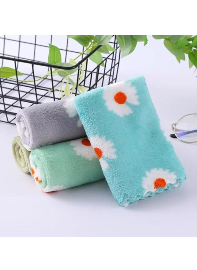 Spaceshoop Microfiber Kitchen Towels, 25 * 30cm, Multi-Color, Set of 5 Random Shape  - Image 1